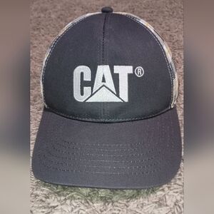 Men's CAT hard hat baseball cap sz strapback multicolor construction work